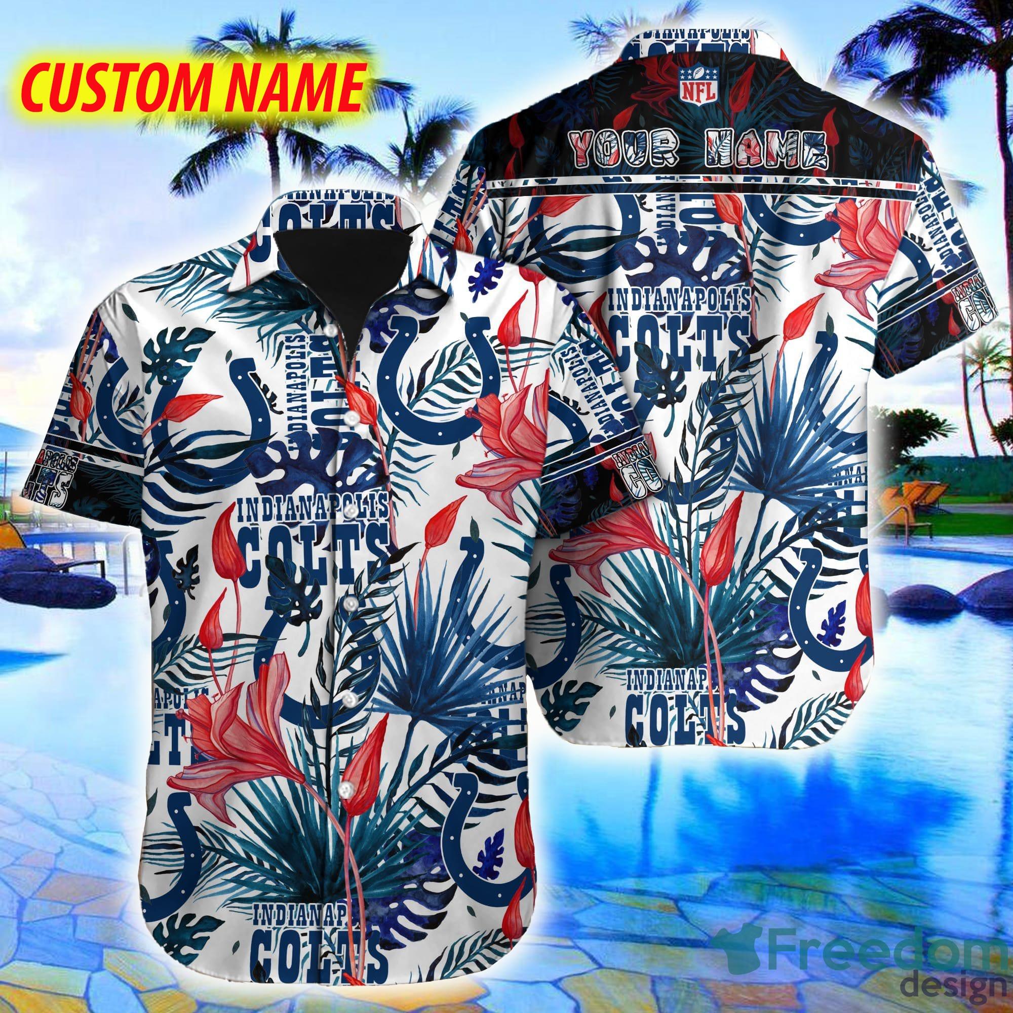 Indianapolis Colts NFL Design 9 Beach Hawaiian Shirt Men And Women