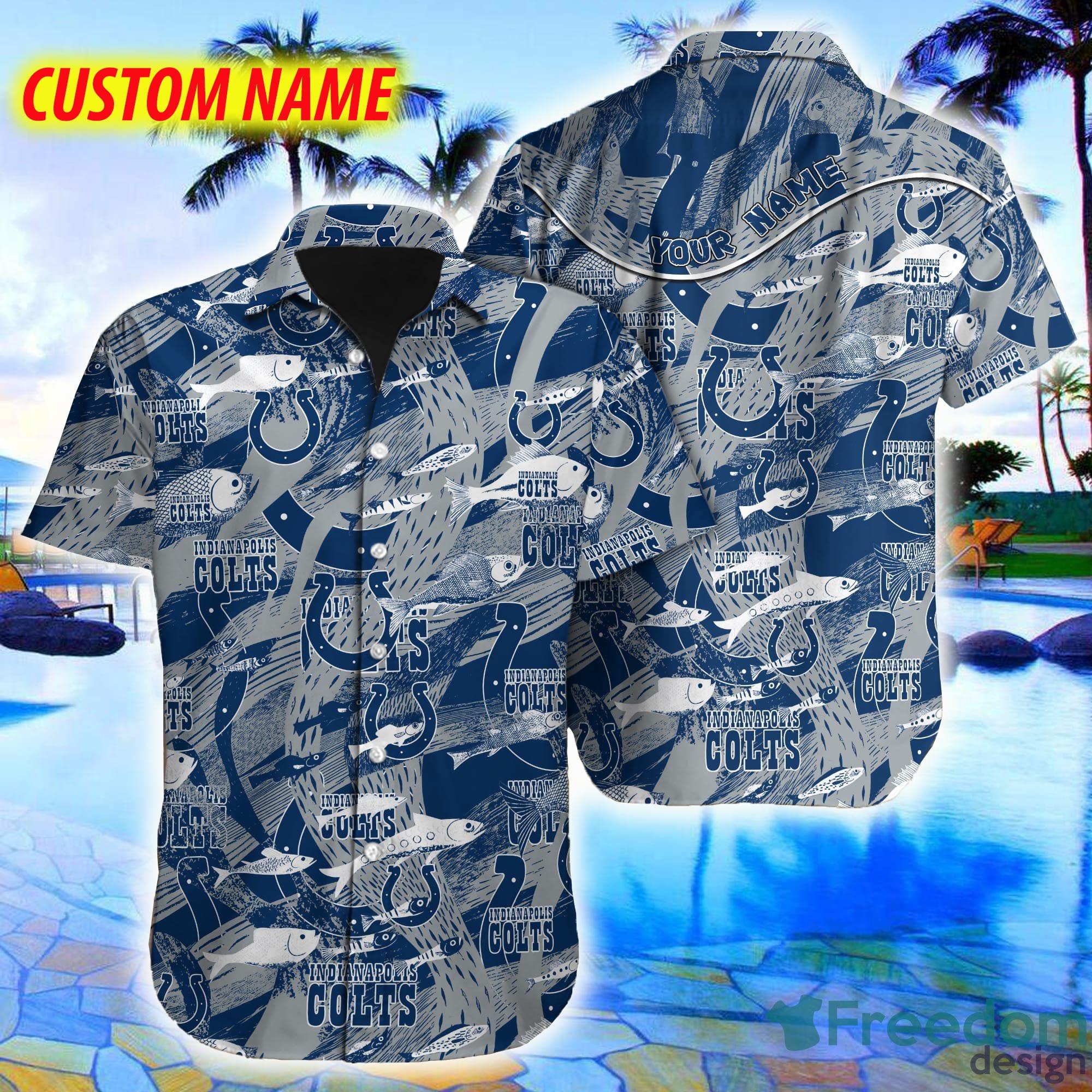 HOT TREND Indianapolis Colts NFL Tropical Pattern Pineapple Design Hawaiian  Shirt New Trending For Men Women