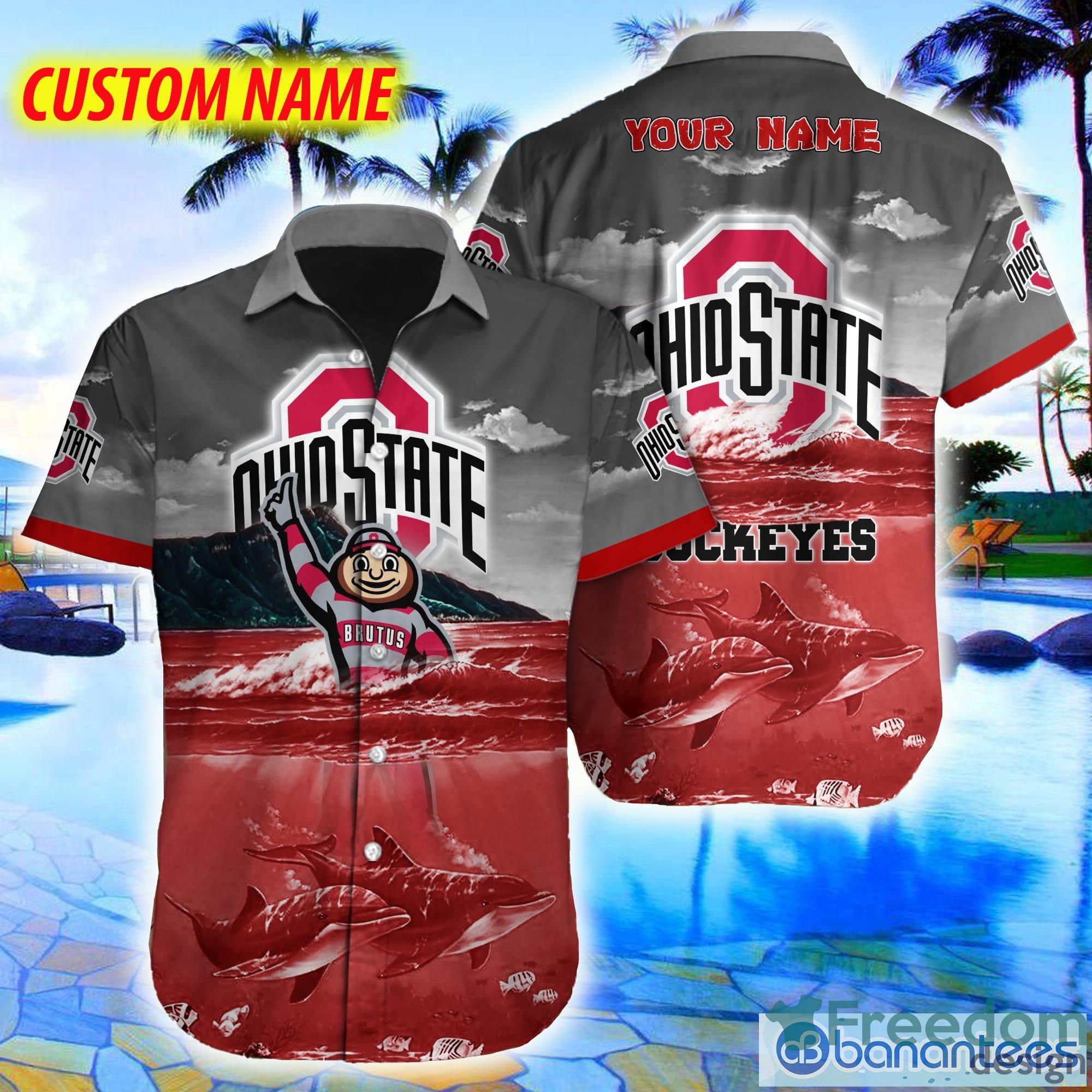 Ohio State Buckeyes BaseBall Jersey Custom Number And Name - Freedomdesign