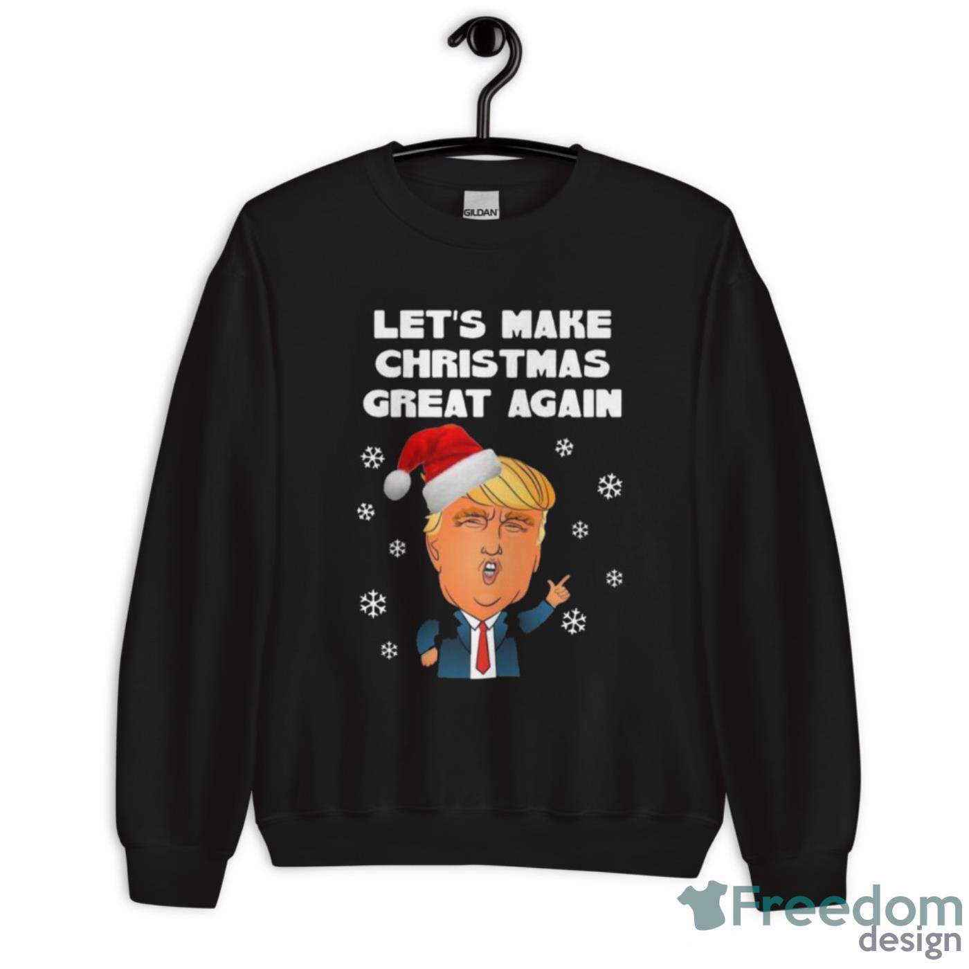 Cute Santa Donald Trump Let’s Make Christmas Great Again Shirt - Unisex Heavy Blend Crewneck Sweatshirt Cute Santa Donald Trump Let’s Make Christmas Great Again Shirt - Unisex Heavy Blend Crewneck Sweatshirt
