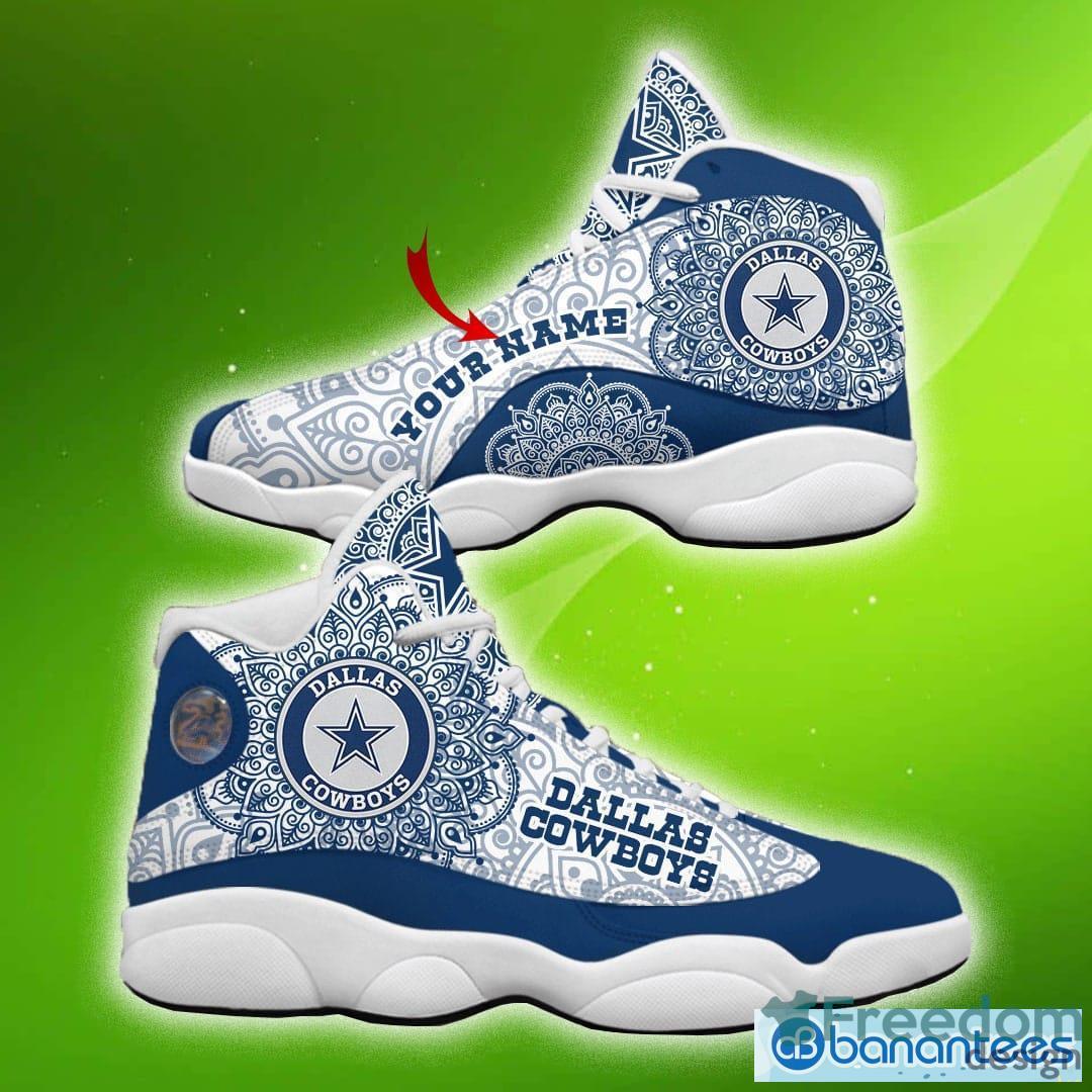 Custom Name Buffalo Bills Air Jordan 13 Sneaker Shoes - Banantees