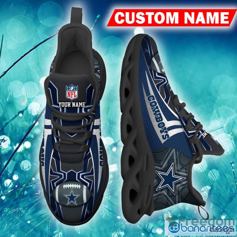 NFL Dallas Cowboys Custom Name And Number Christmas Gift For Fans Ugly  Christmas Sweater - Banantees