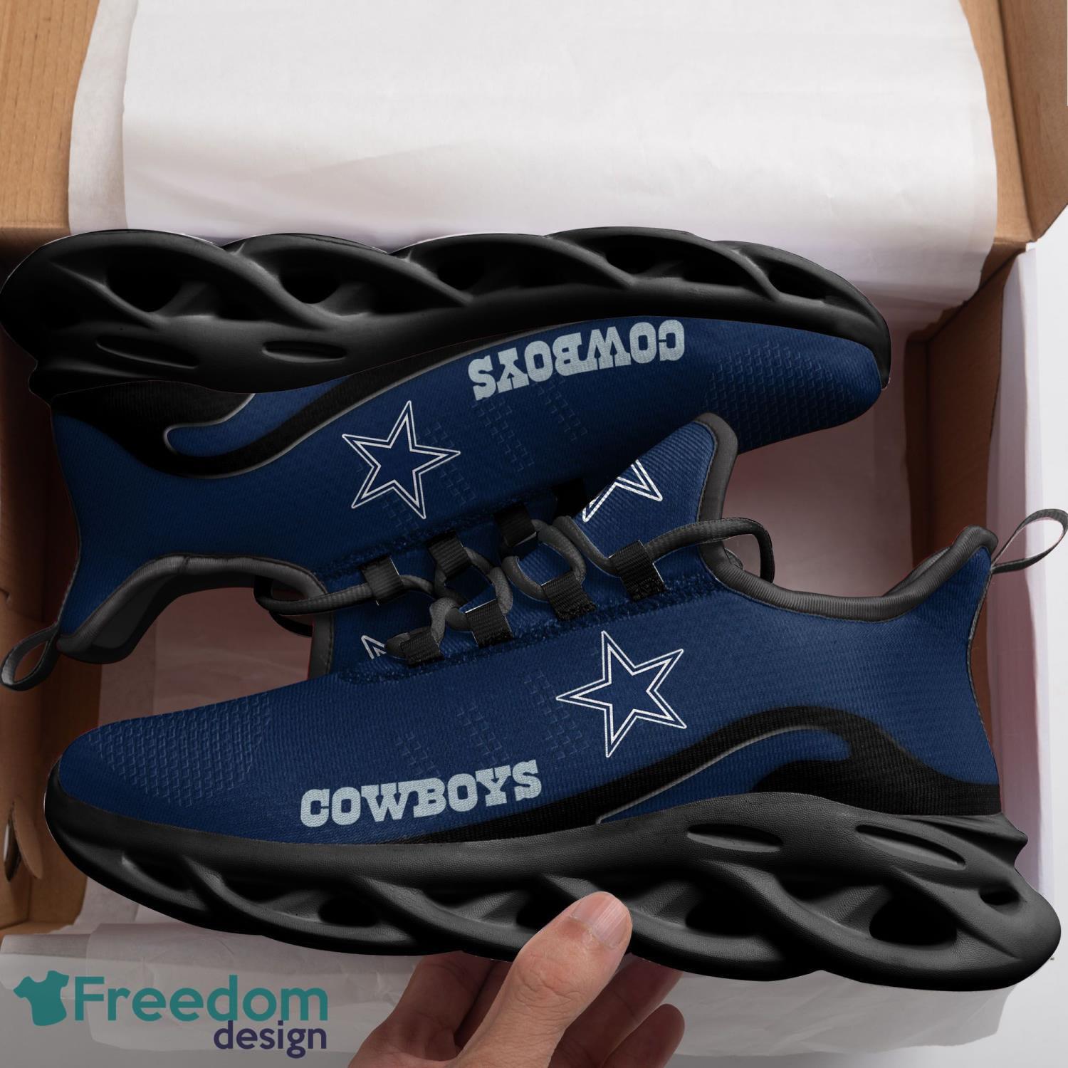 Dallas Cowboys Max Soul Shoes Clunky Sneakers Sport Gift For Men Women Product Photo 2