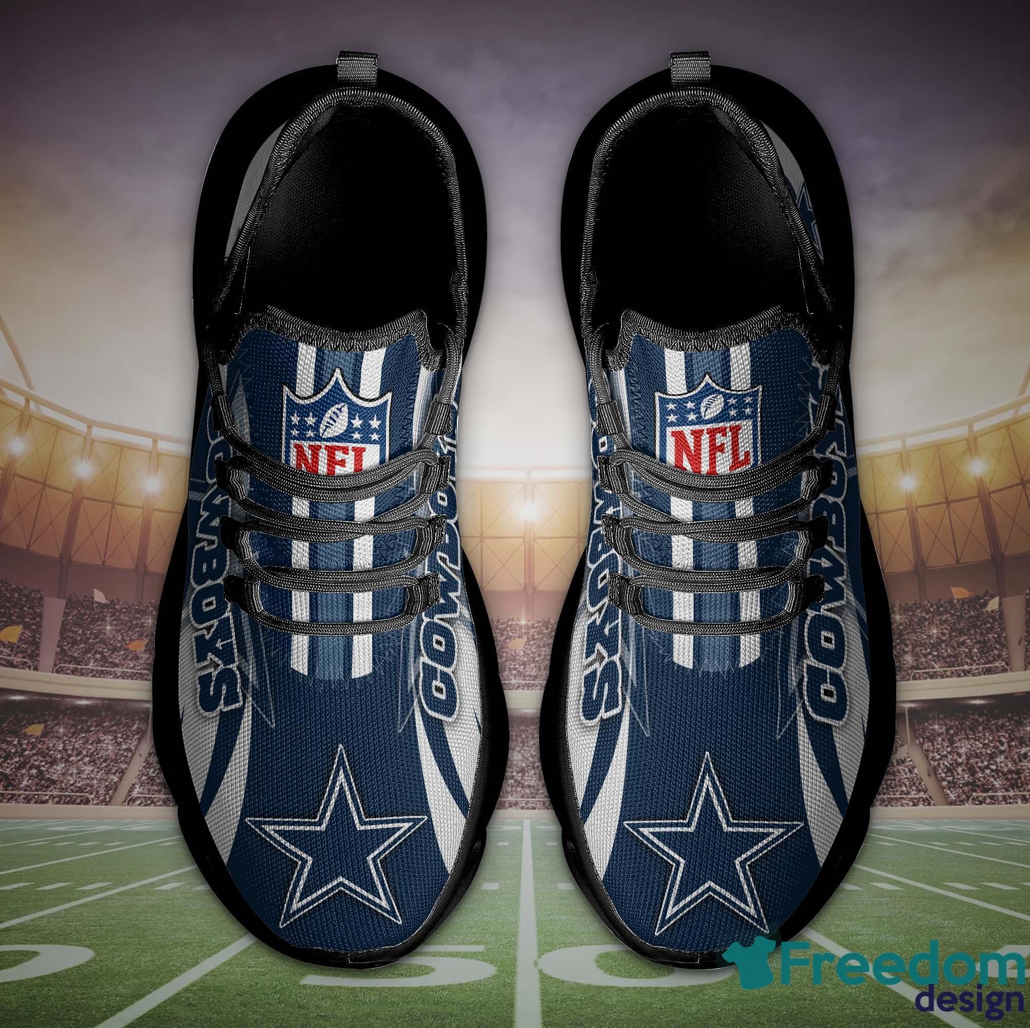 Dallas Cowboys NFL Unique Sneaker Max Soul Shoes - Freedomdesign