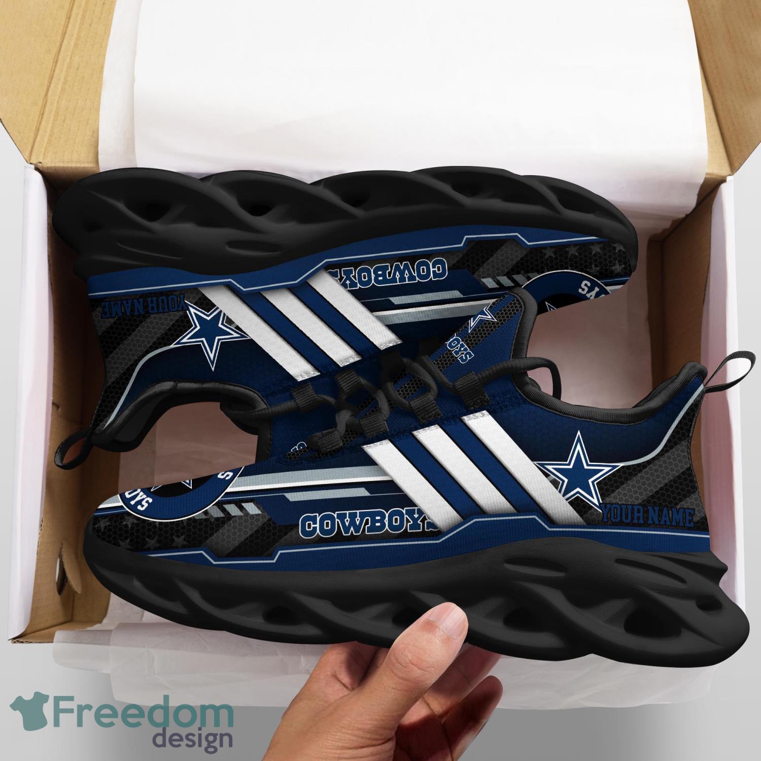 NRL North Queensland Cowboys Max Soul Shoes Men And Women Sports Sneakers  For Fans - YesItCustom