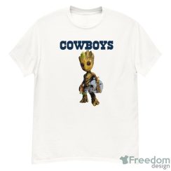 Dallas Cowboys NFL Football Groot Marvel Guardians Of The Galaxy T Shirt