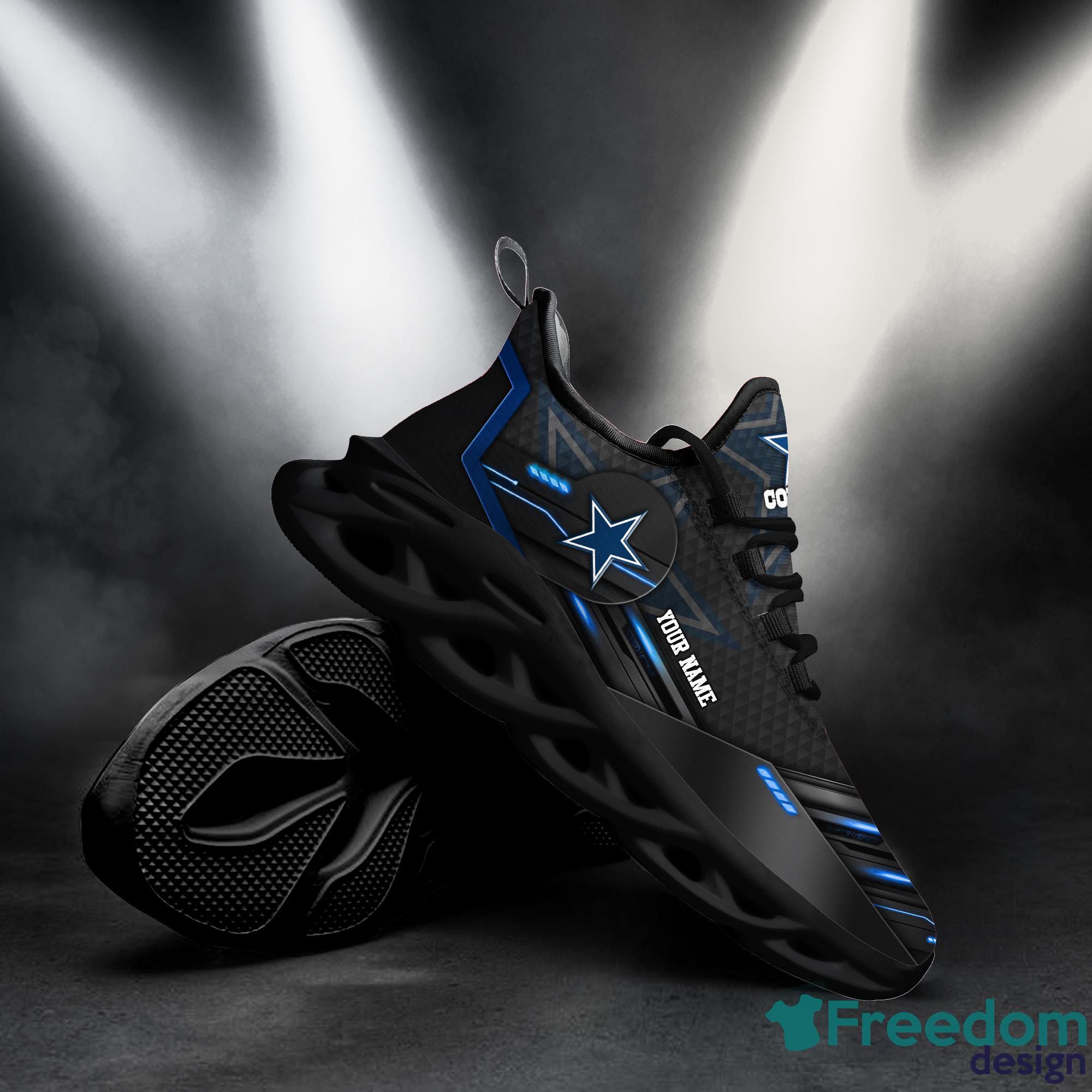 Dallas Cowboys Custom Sneakers Max Soul Shoes For Men And Women -  Freedomdesign