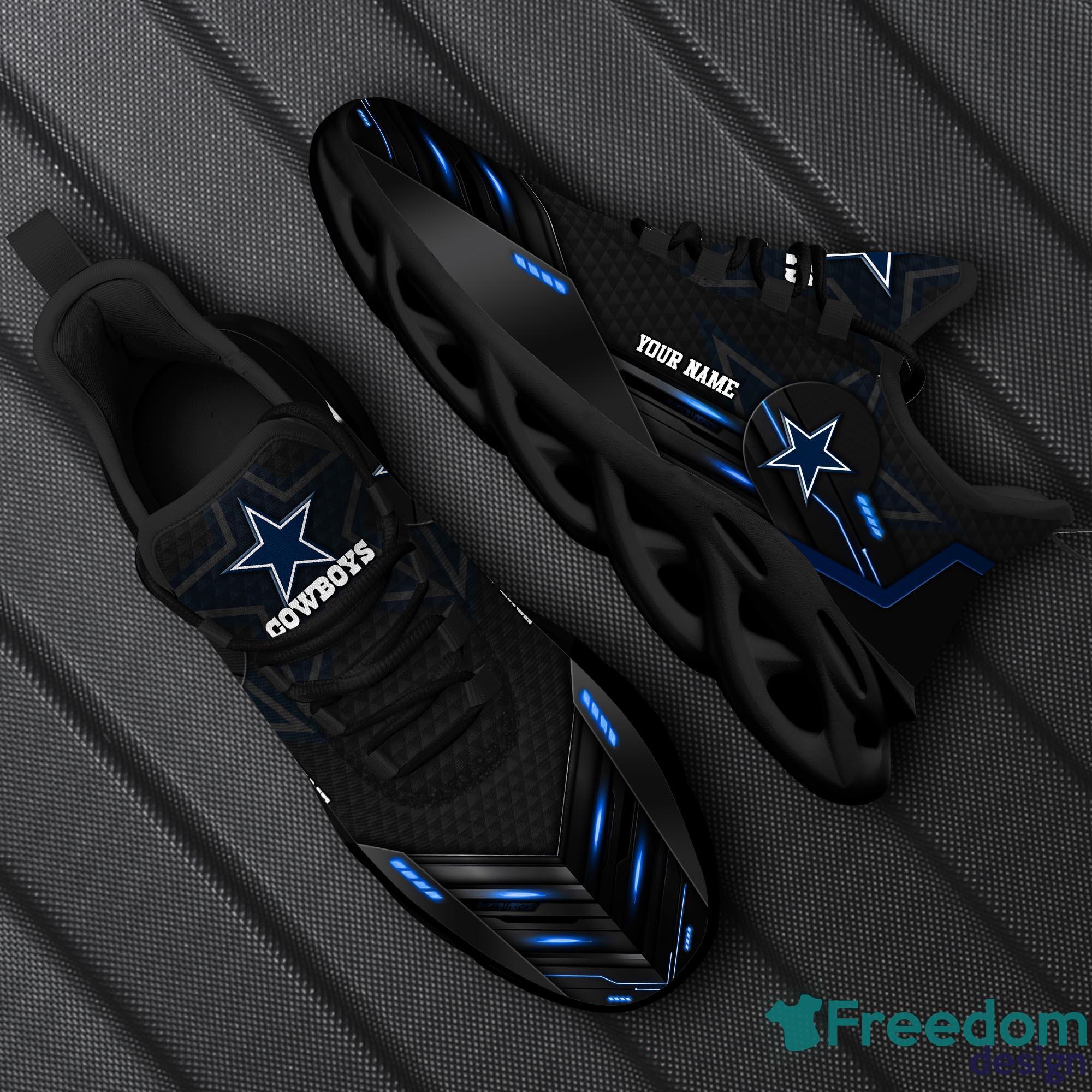 NFL Dallas Cowboys Logo Sneakers Max Soul Shoes For Men And Women -  Freedomdesign