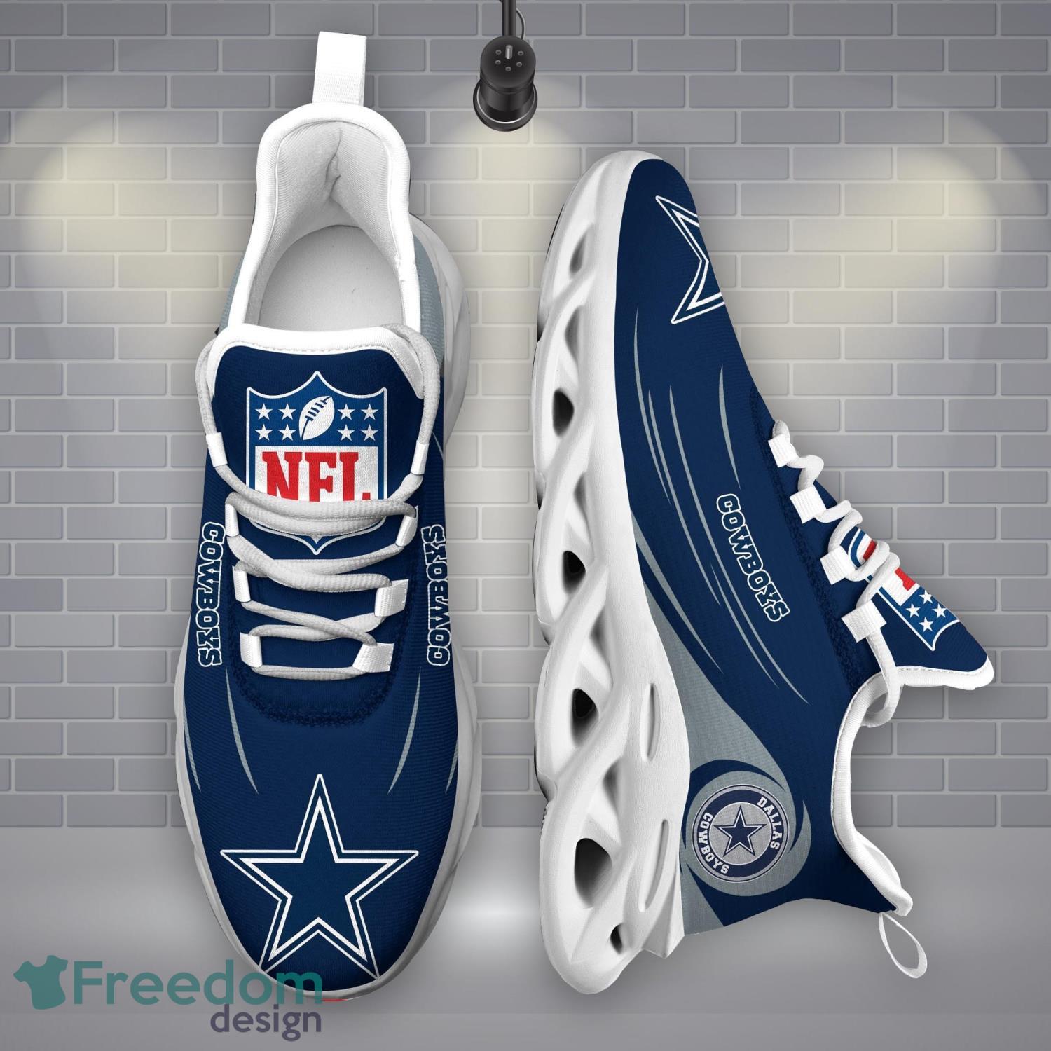 Dallas Cowboys NFLMax Soul Shoes New Sport Gift Running Sneakers Product Photo 2