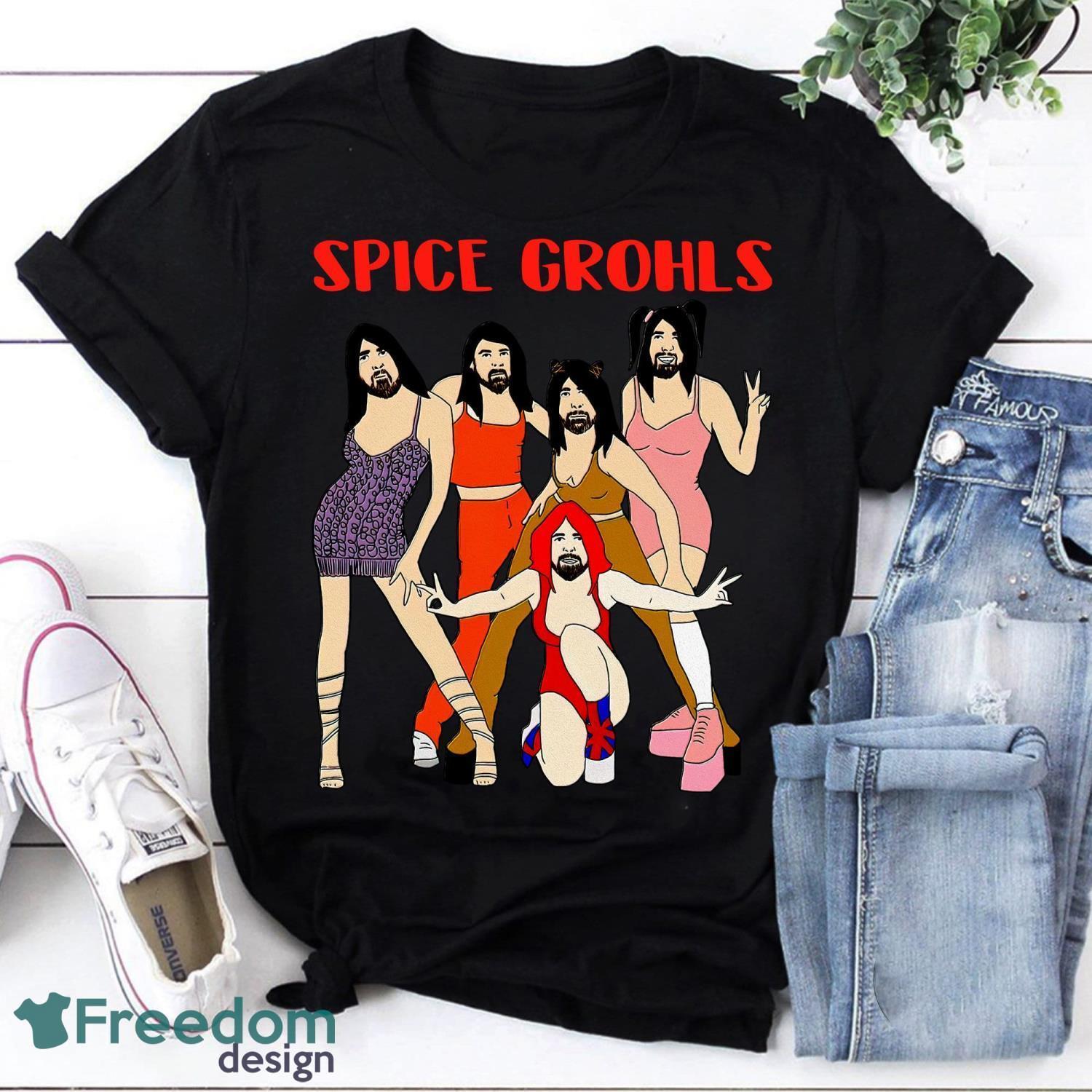 Dave Spice Grohl Hawkins Funny Vintage T-Shirt Spice Grohl Shirt Product Photo 1