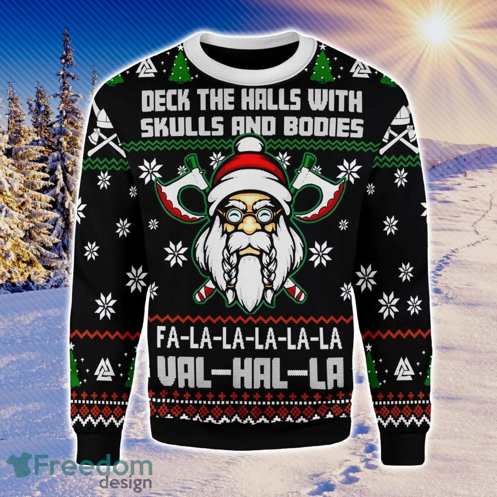 Viking Ugly Christmas Sweater Gifts - Jolly Family Gifts