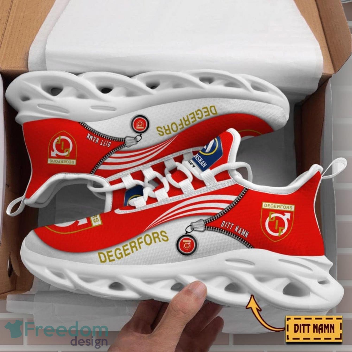 Atlanta Falcons NFL Custom Name Max Soul Shoes Impressive Gift For Men Women  Fans - Freedomdesign