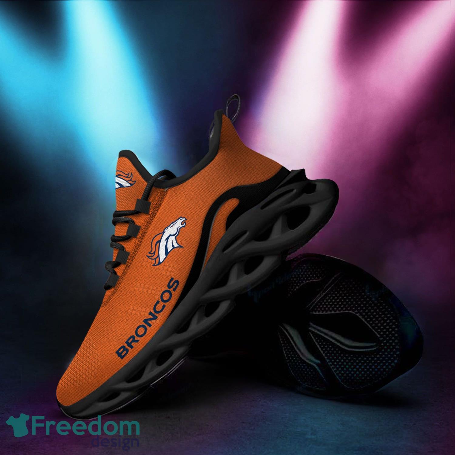 Denver Broncos Max Soul Shoes Clunky Sneakers Sport Gift For Men Women Product Photo 1