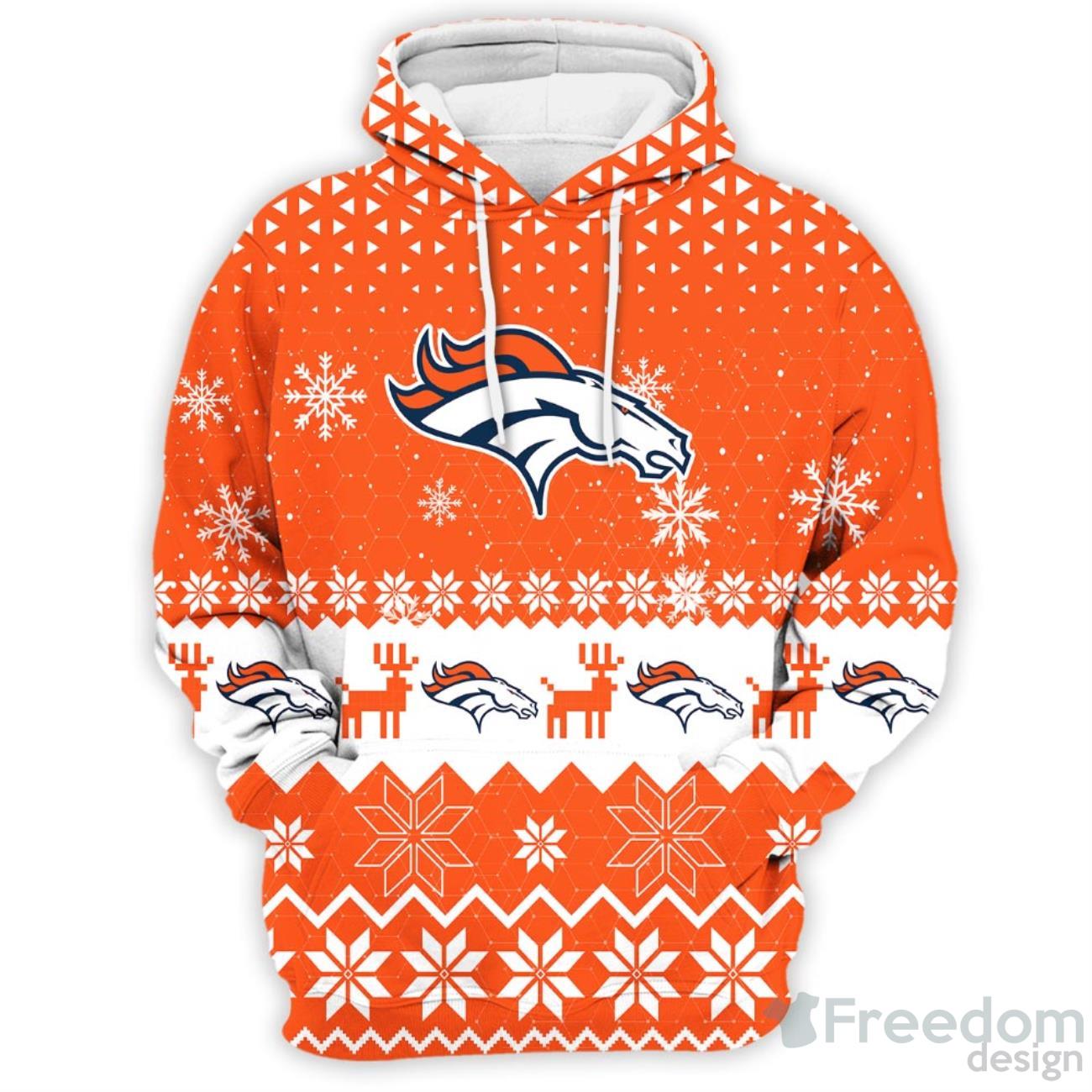 Denver Broncos Nfl Football Limeted 3d Hoodie For Men For Women