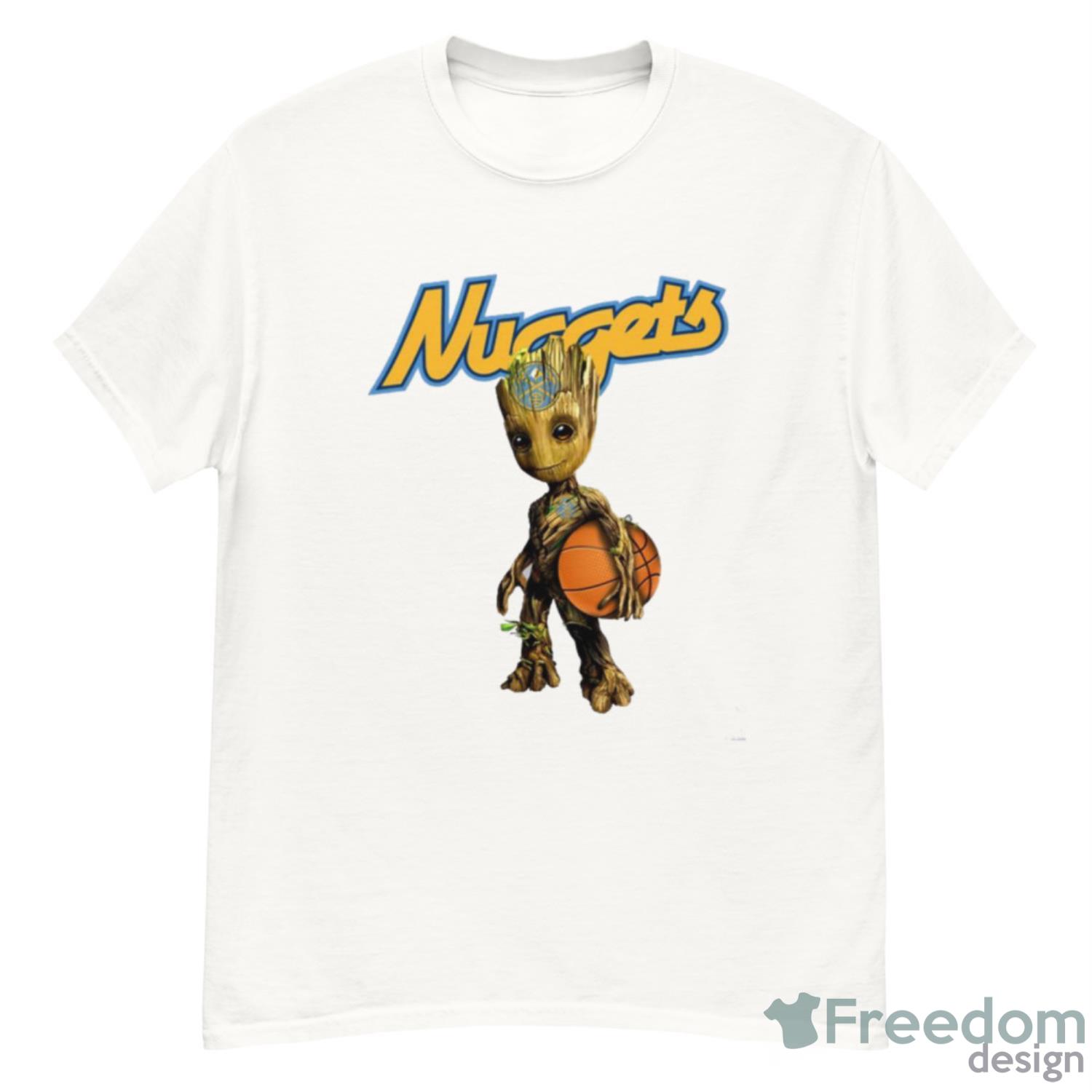 Denver Broncos Denver Nuggets MASH UP Logo T-shirt 6 Sizes S-3XL