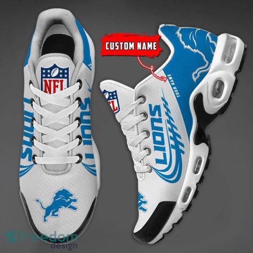 Detroit Lions Air Cushion Sport Shoes Custom Name Gift For Men And Women Sport Fans Product Photo 4