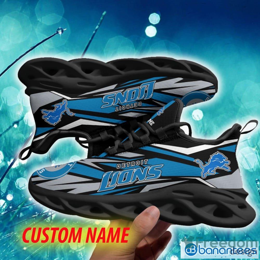 Detroit Lions Nfl Sport Fans 3d T-Shirt Custom Name And Number - Banantees