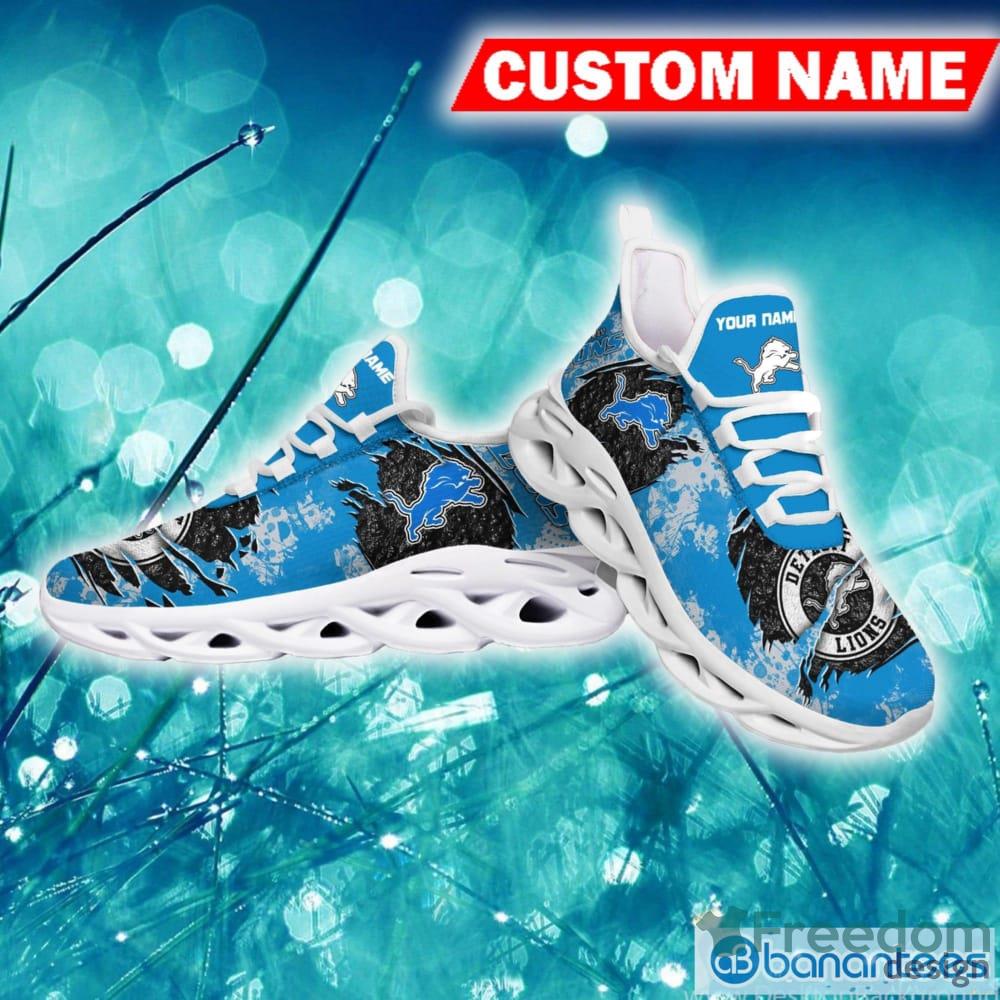 Detroit Lions Custom Name Air Jordan 11 Sneaker Shoes For Sport Fans -  Banantees