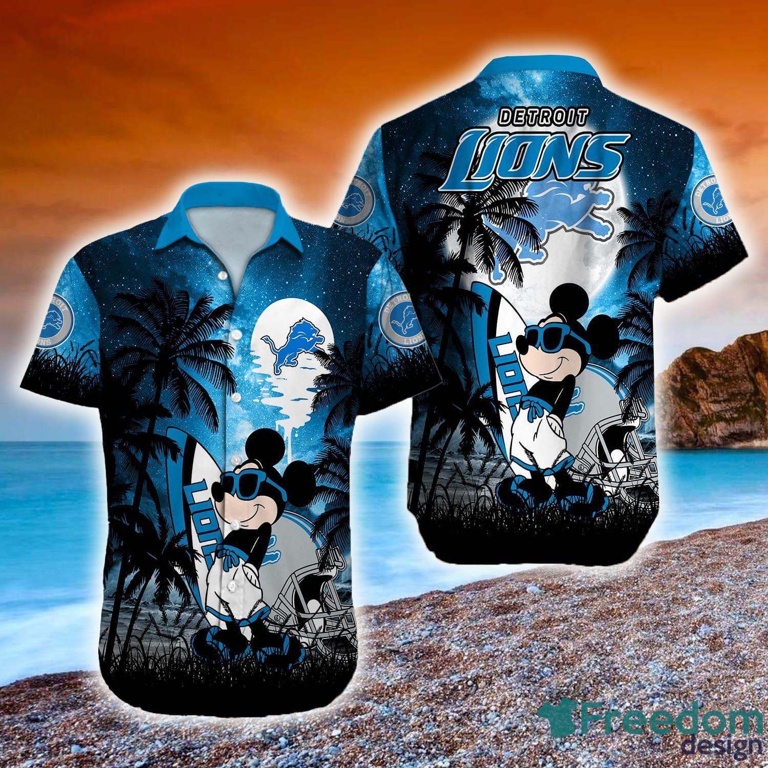 Detroit Lions NFL Custom Name Hawaiian Shirt For Men Women Gift For Real  Fans - Freedomdesign