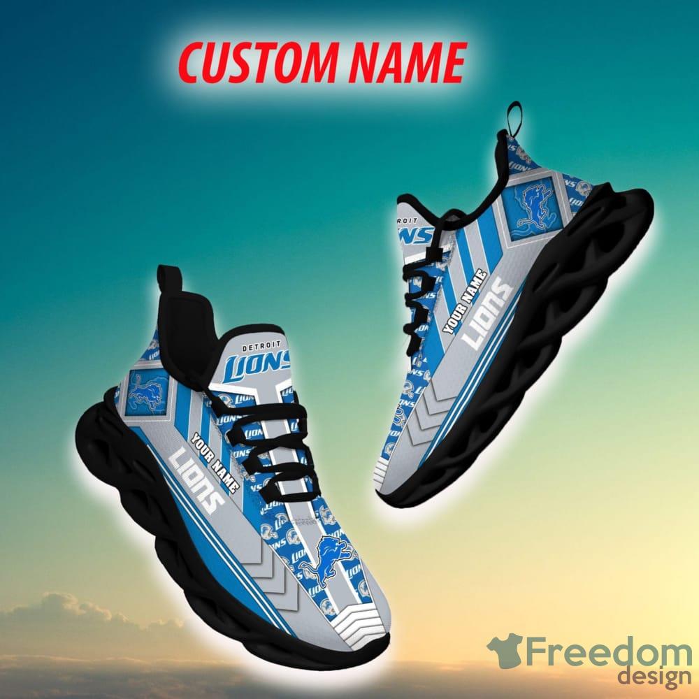 Buffalo Bills Custom Name Luxury NFL Max Soul Shoes Design 8 Chunky Sneakers  For Men And Women - Banantees