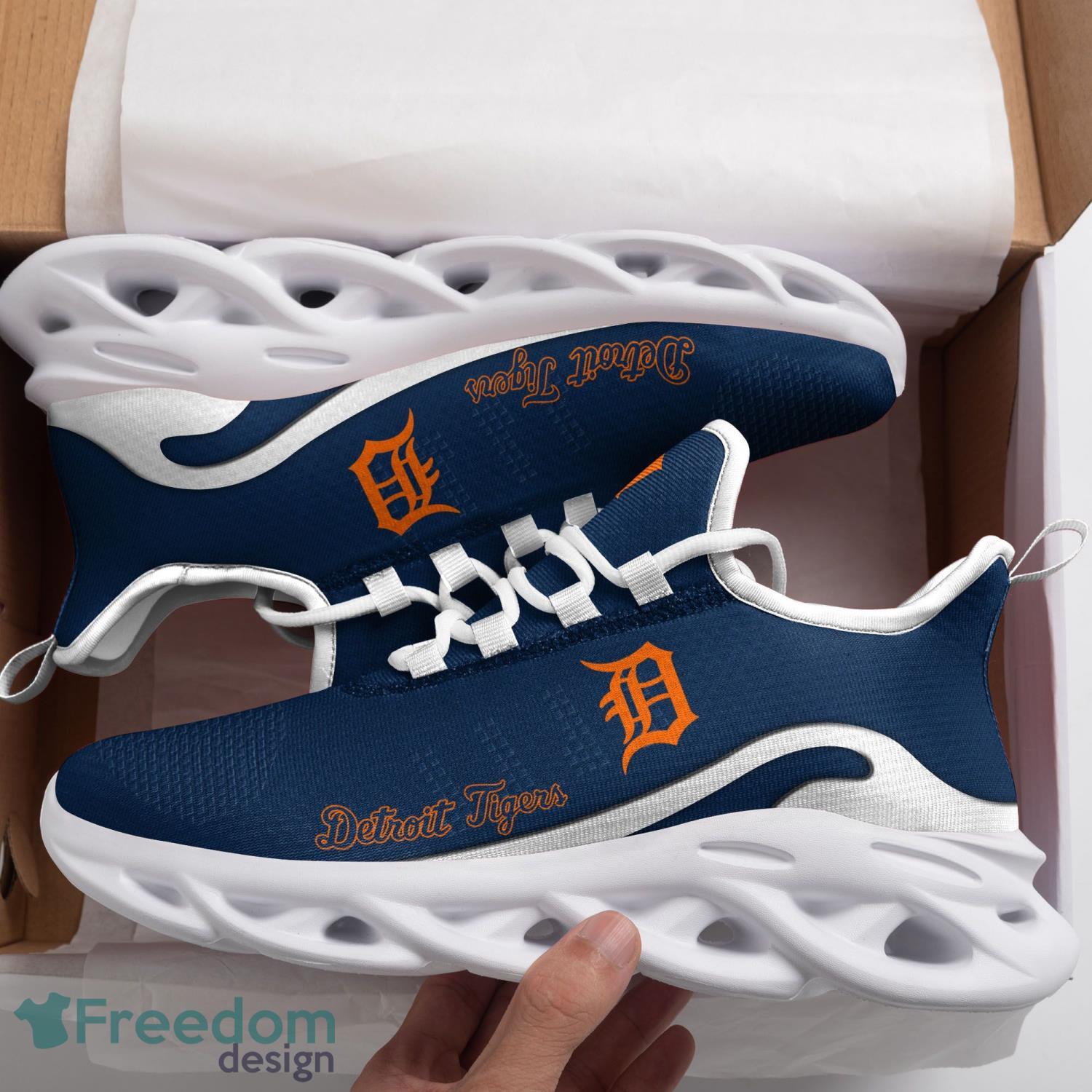 Detroit Tigers New Trending D Printed Max Soul Shoes Clunky Sneakers Sport Gift For Men Women Product Photo 1