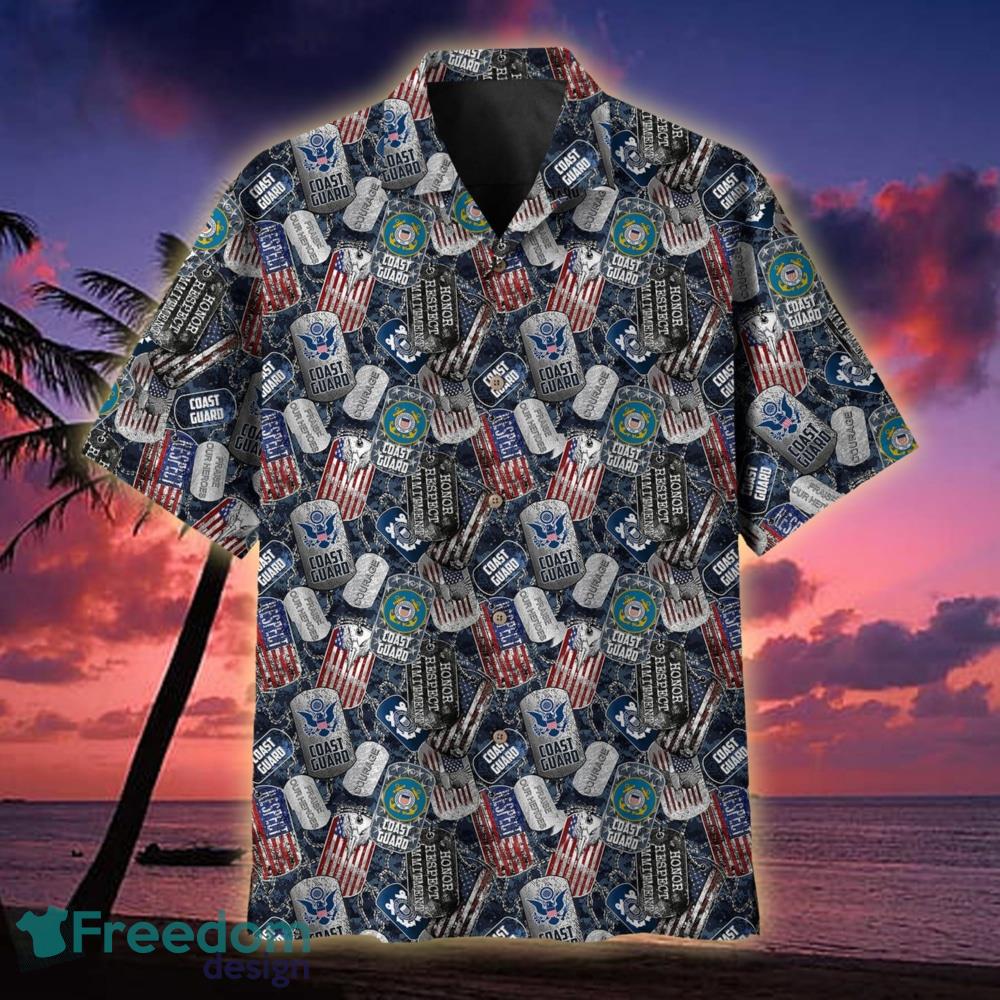 Colored Feather Eagle Multiservice US Navy Hawaiian Shirt For Men Veteran -  Freedomdesign