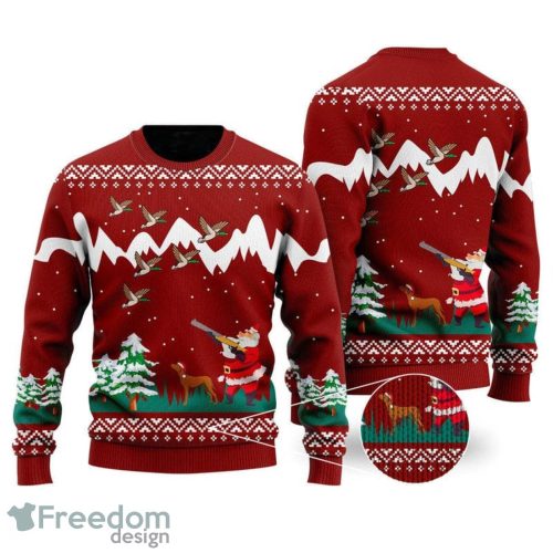 Duck Hunting Christmas Ugly Christmas Sweater Christmas Gift Product Photo 1