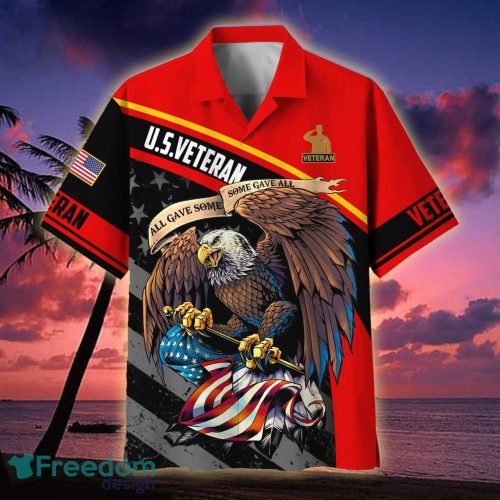 Eagle Island US Veteran Hawaiian Shirt For Men Veteran - Eagle Island US Veteran Hawaiian Shirt For Men Veteran