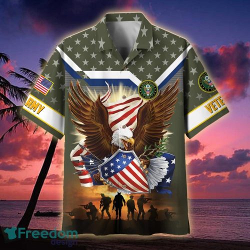 Eagle Modern US Air Force Hawaiian Shirt For Men Veteran - Eagle Modern US Air Force Hawaiian Shirt For Men Veteran