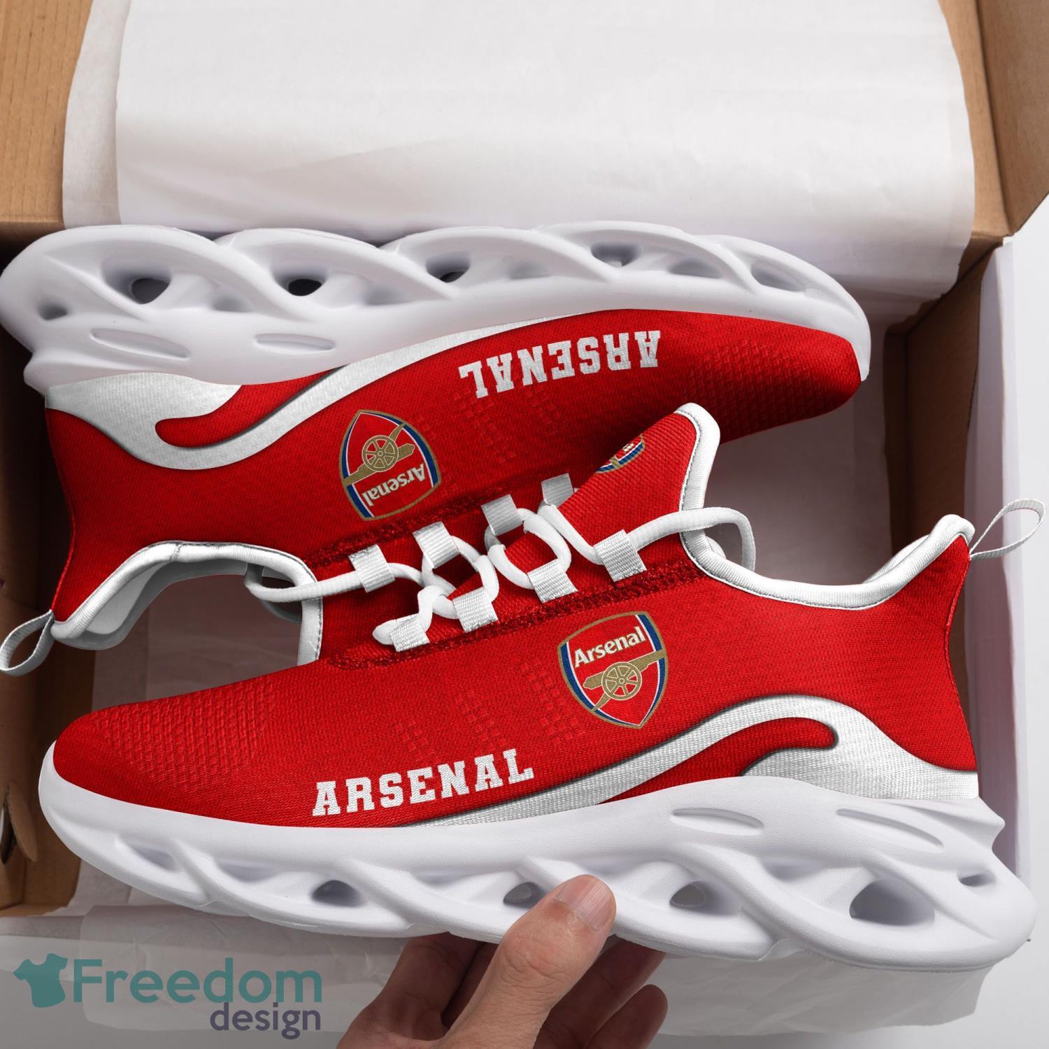 EPL Arsenal Max Soul Shoes Clunky Sneakers Sport Gift For Men Women Product Photo 1