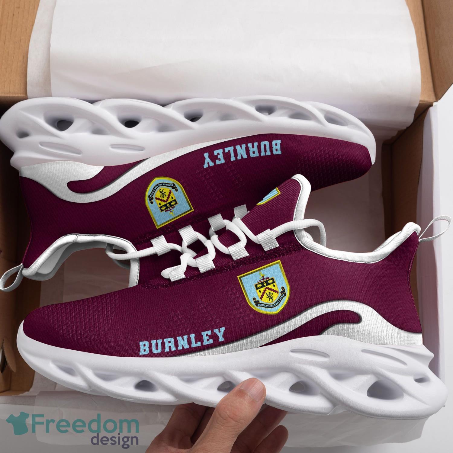 EPL Burnley Max Soul Shoes Clunky Sneakers Sport Gift For Men Women Product Photo 1