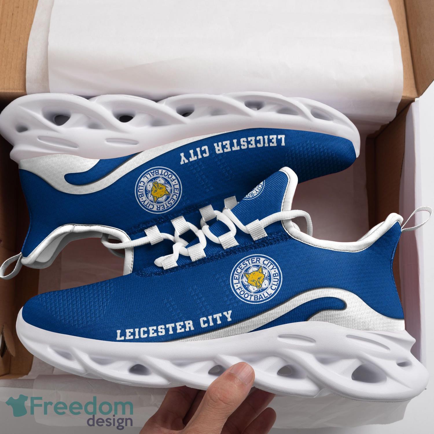 EPL Leicester City Max Soul Shoes Clunky Sneakers Sport Gift For Men Women Product Photo 1