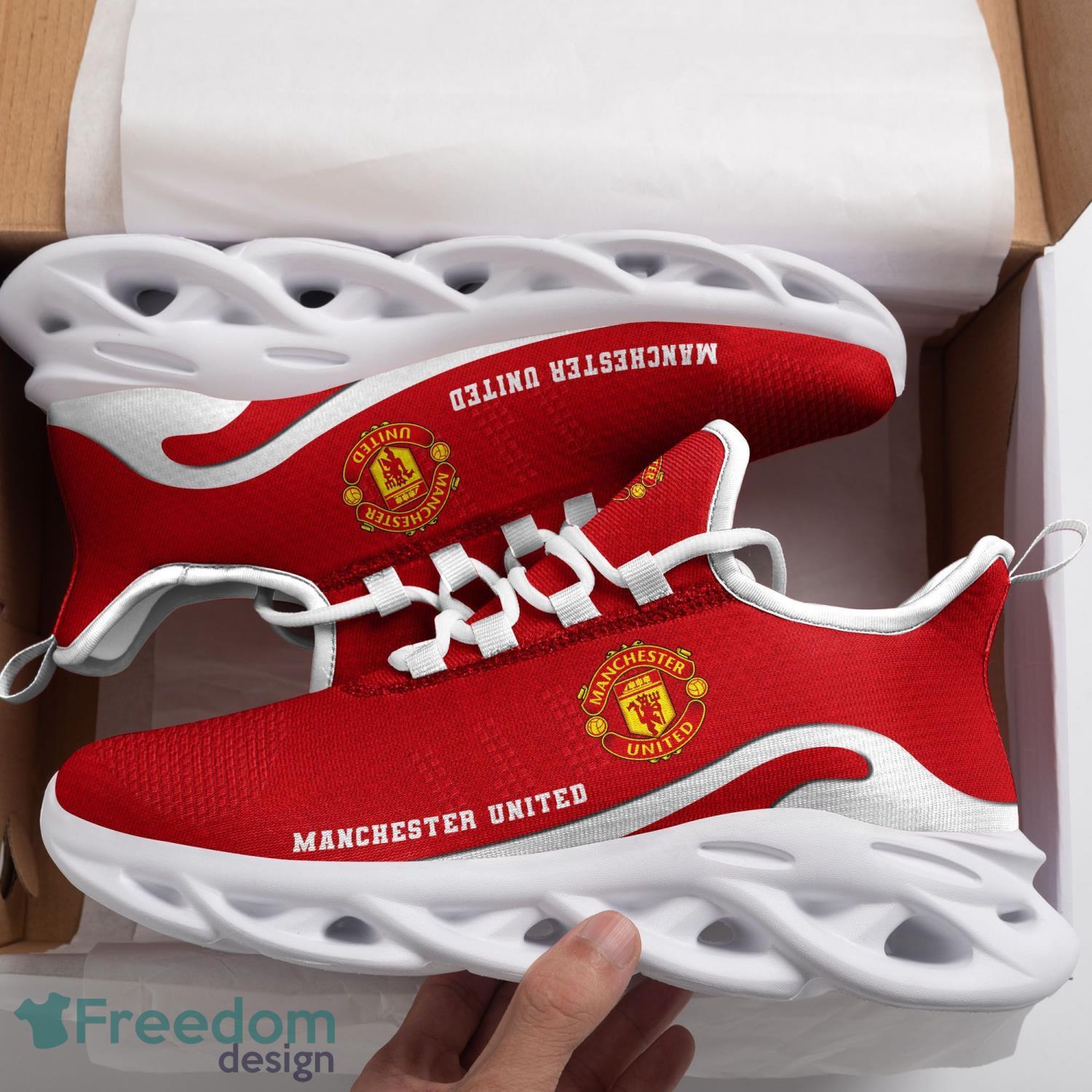 EPL Manchester United Max Soul Shoes Clunky Sneakers Sport Gift For Men Women Product Photo 1