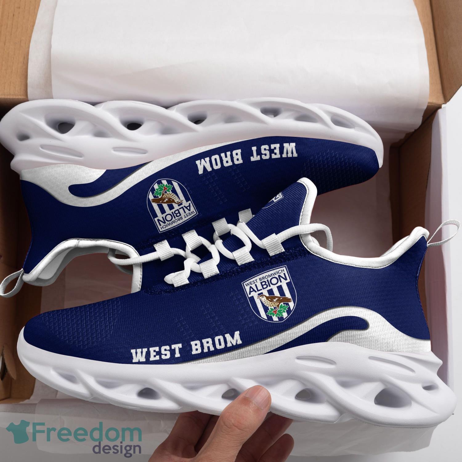 EPL West Brom Max Soul Shoes Clunky Sneakers Sport Gift For Men Women Product Photo 1