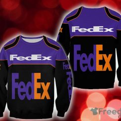 fedex Angel Christmas 3D Sweatshirt AOP Gift For Men And Women