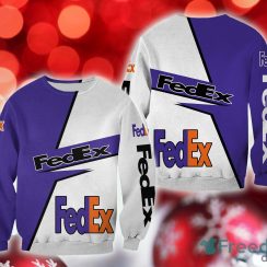 fedex Bauble Christmas 3D Sweatshirt AOP Gift For Men And Women