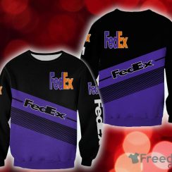 fedex Blizzard Christmas 3D Sweatshirt AOP Gift For Men And Women