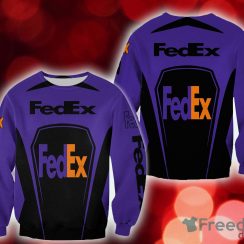 fedex Calendar Christmas 3D Sweatshirt AOP Gift For Men And Women