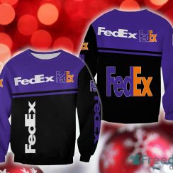 fedex Frost Christmas 3D Sweatshirt AOP Gift For Men And Women