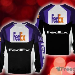 fedex Snowball Christmas 3D Sweatshirt AOP Gift For Men And Women