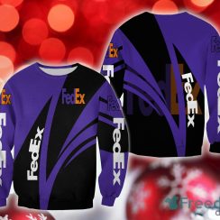 fedex Star Christmas 3D Sweatshirt AOP Gift For Men And Women