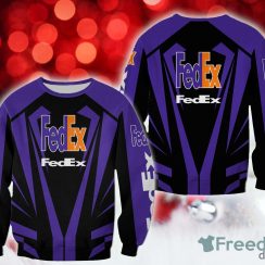fedex Textile Christmas 3D Sweatshirt AOP Gift For Men And Women