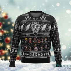 Final Fantasy VII Ugly Sweater Christmas Ugly Sweater For Holiday Xmas Family Gift