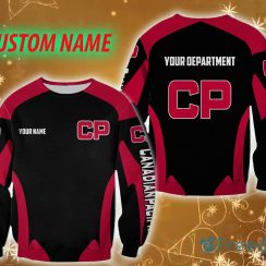 Fleece canadian pacific Logo Brands Custom Name Knitter 3D Sweatshirt For Men And Women Gift Christmas