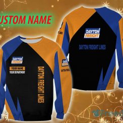 Fleece dayton freight lines Logo Brands Custom Name Crochet 3D Sweatshirt For Men And Women Gift Christmas