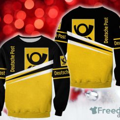 Fleece deutsche post Frostbite Christmas 3D Sweatshirt AOP Gift For Men And Women