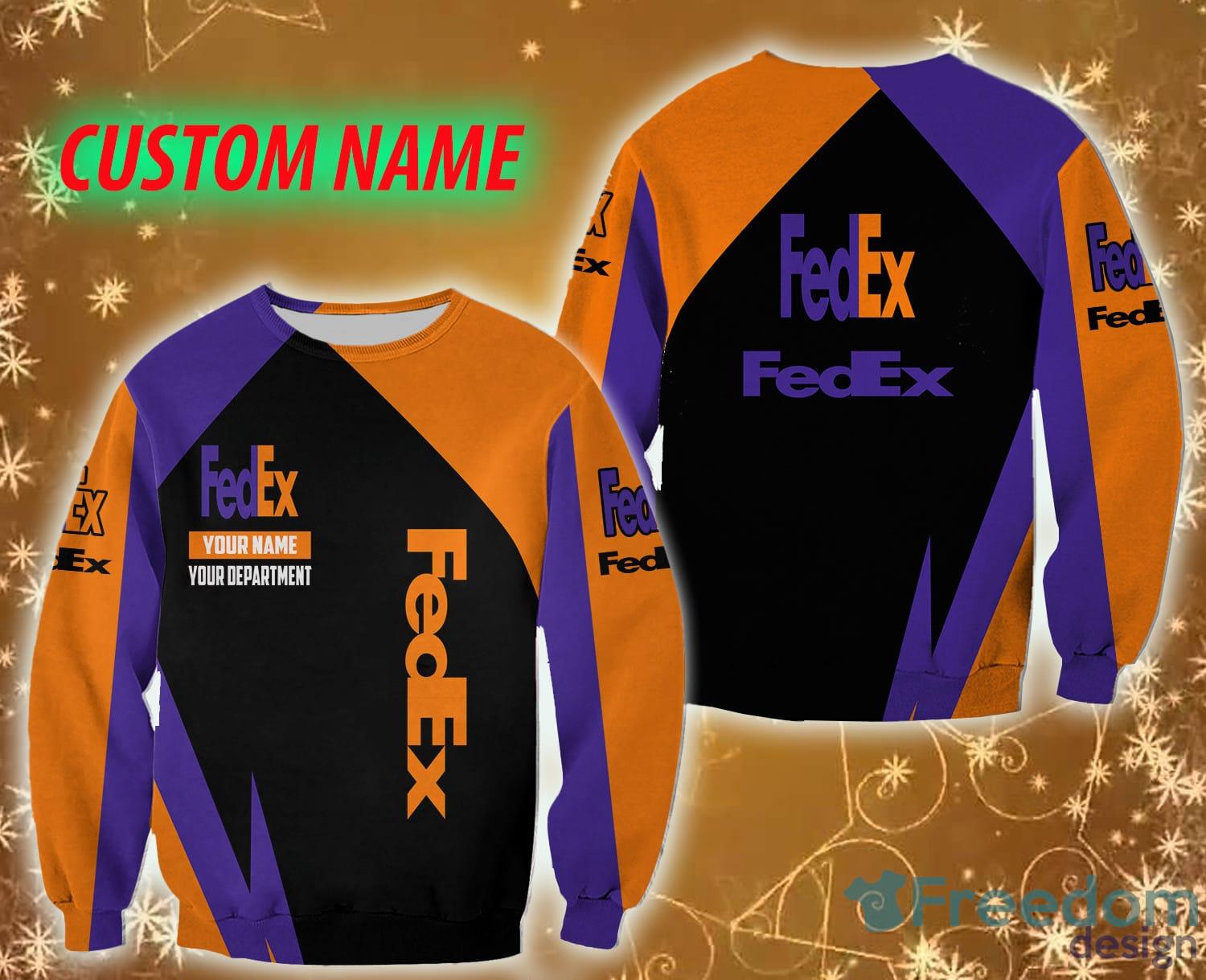 Fleece fedex Logo Brands Custom Name Needle 3D Sweatshirt For Men And Women Gift Christmas image Fleece fedex Logo Brands Custom Name Needle 3D Sweatshirt For Men And Women Gift Christmas - Fleece fedex Logo Brands Custom Name Needle 3D Sweatshirt For Men And Women Gift Christmas