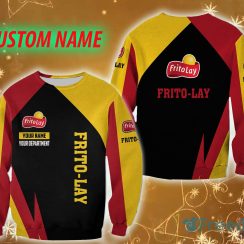 Fleece frito lay Logo Brands Custom Name Scarf 3D Sweatshirt For Men And Women Gift Christmas