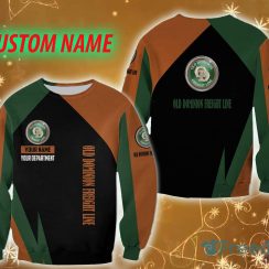 Fleece old dominion freight line Logo Brands Custom Name Icicle 3D Sweatshirt For Men And Women Gift Christmas