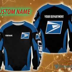 Fleece usps Logo Brands Custom Name Hug 3D Sweatshirt For Men And Women Gift Christmas